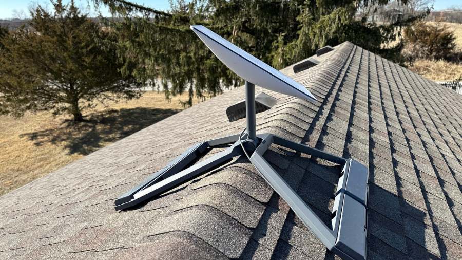 Slanted Roof Mount